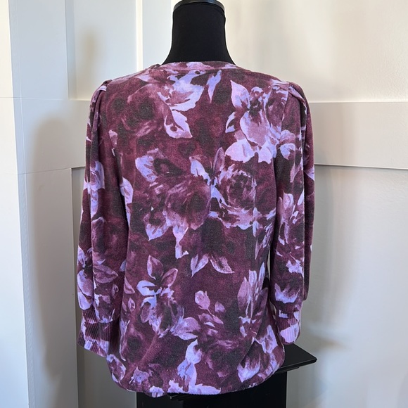 Simply Vera Wang long sleeve top - Picture 3 of 4